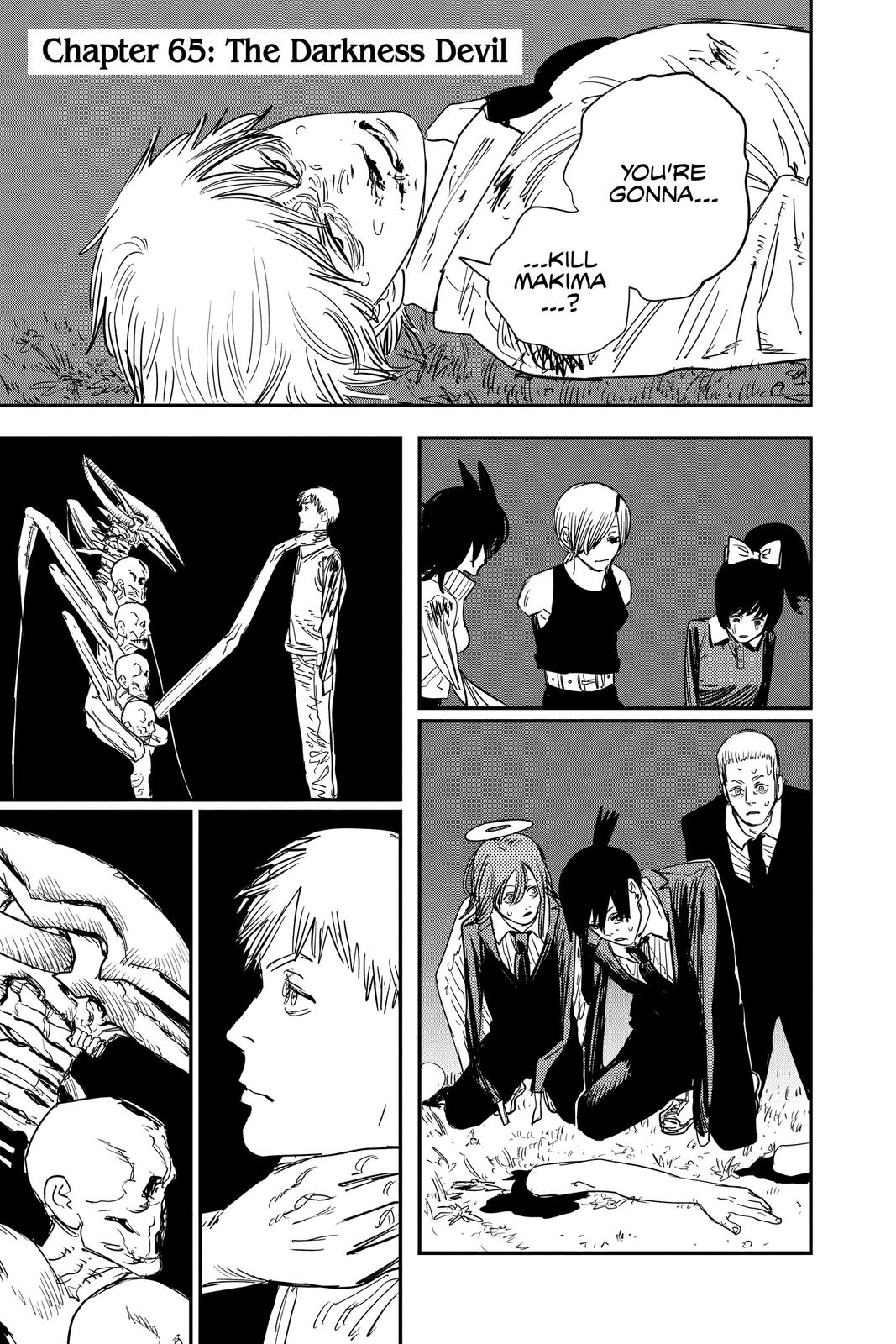Chainsaw Man Manga Chapter 65 page 1 - The Darkness Devil