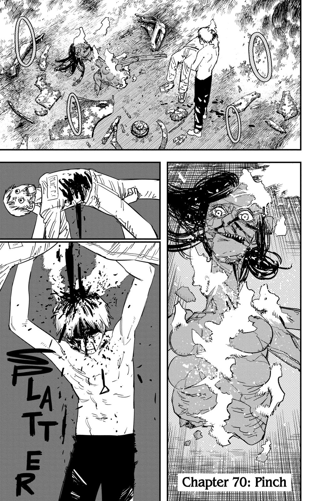 Chainsaw Man Manga Chapter 70 page 1 - Pinch