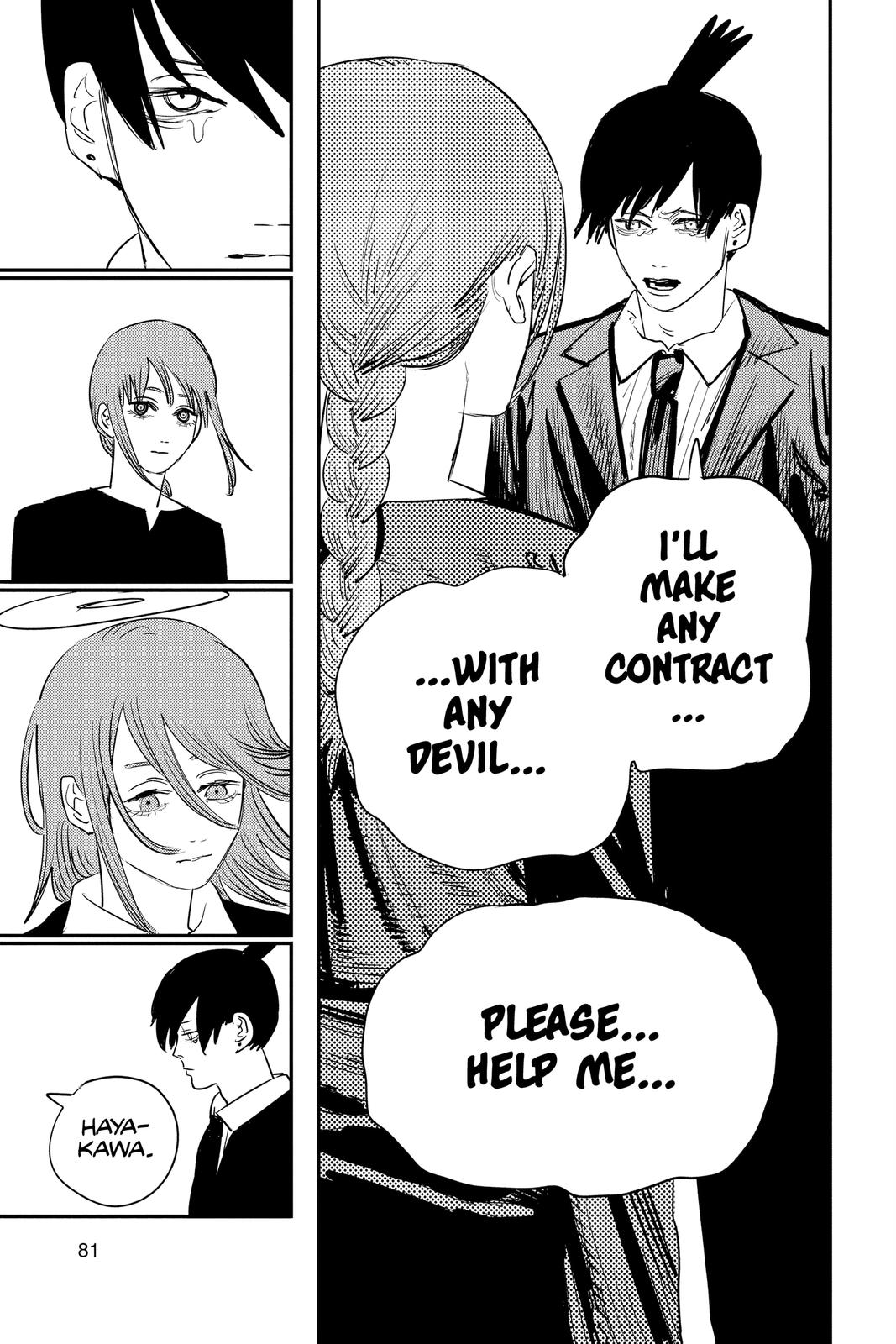 Chainsaw Man Manga Chapter 74 page 11 - What the Waves Say