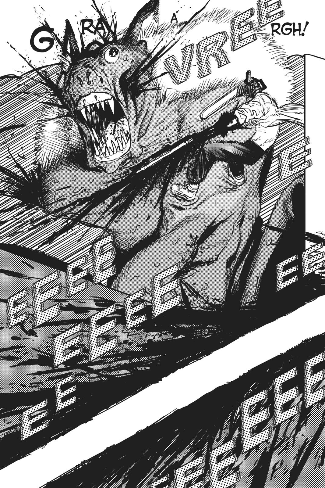 Chainsaw Man Manga Chapter 8 page 23 - Chainsaw vs. Bat