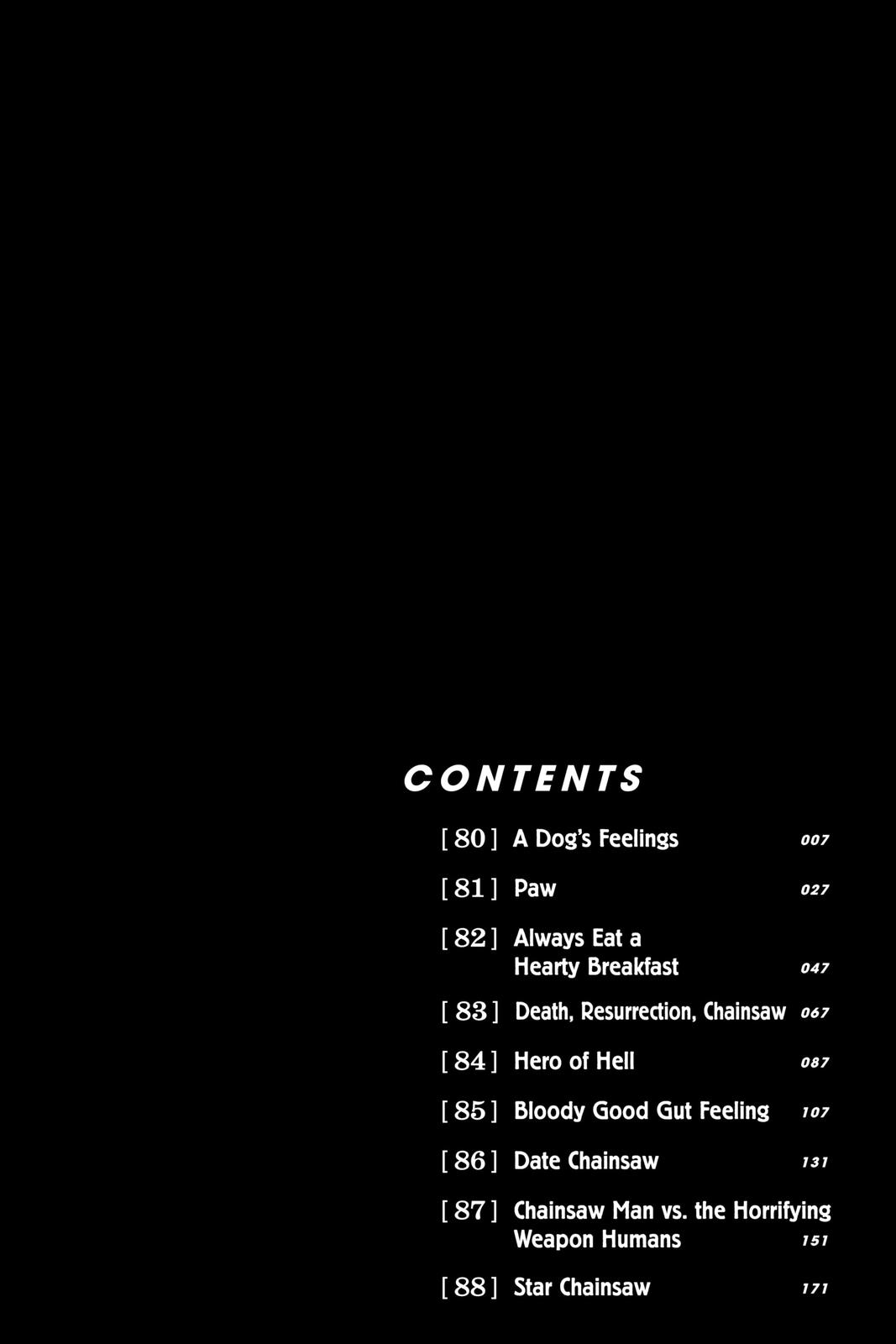 Chainsaw Man Manga Chapter 80 page 7 - A Dog's Feeling