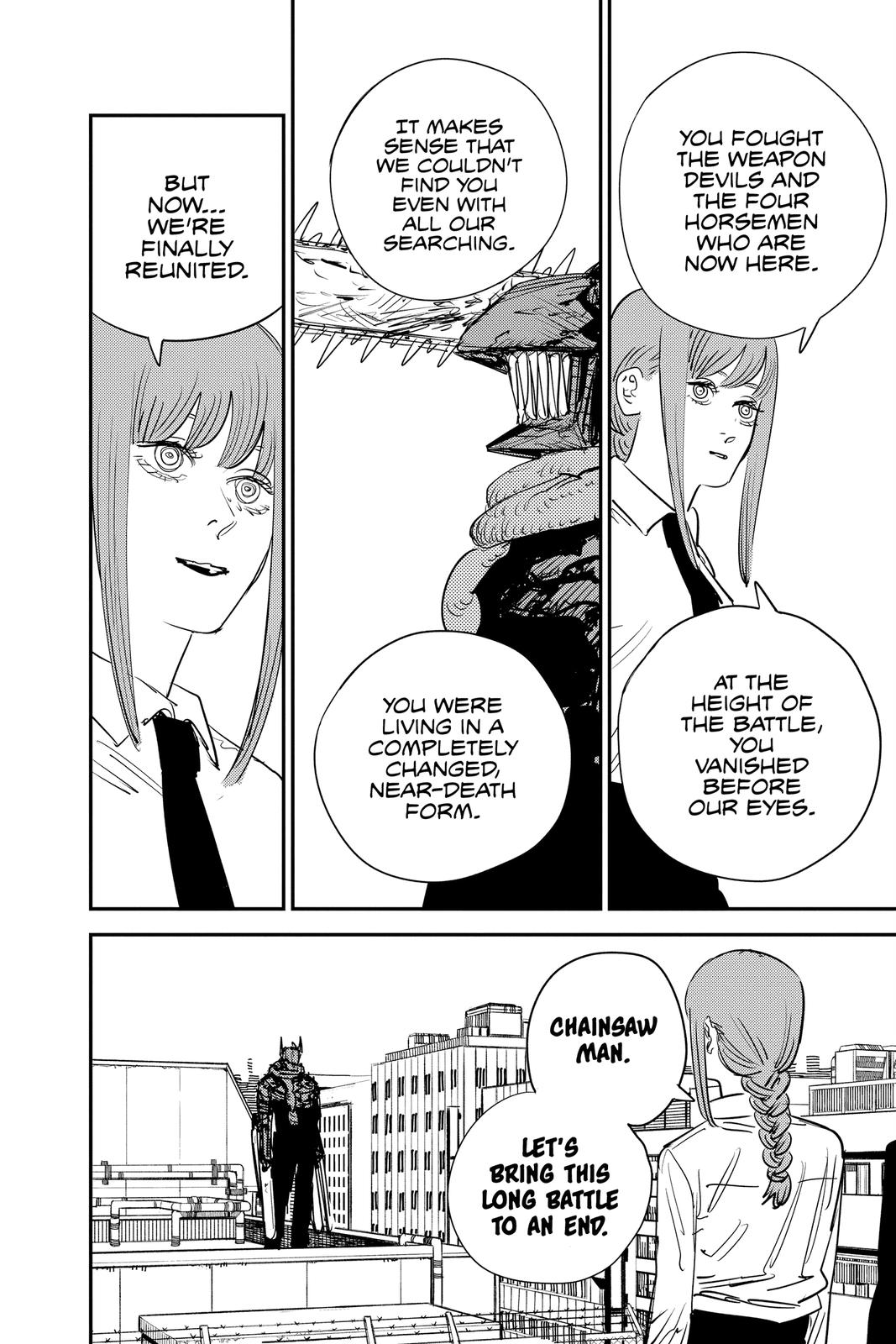 Chainsaw Man Manga Chapter 87 page 2 - Chainsaw Man Vs. the Horrifying Weapon Humans