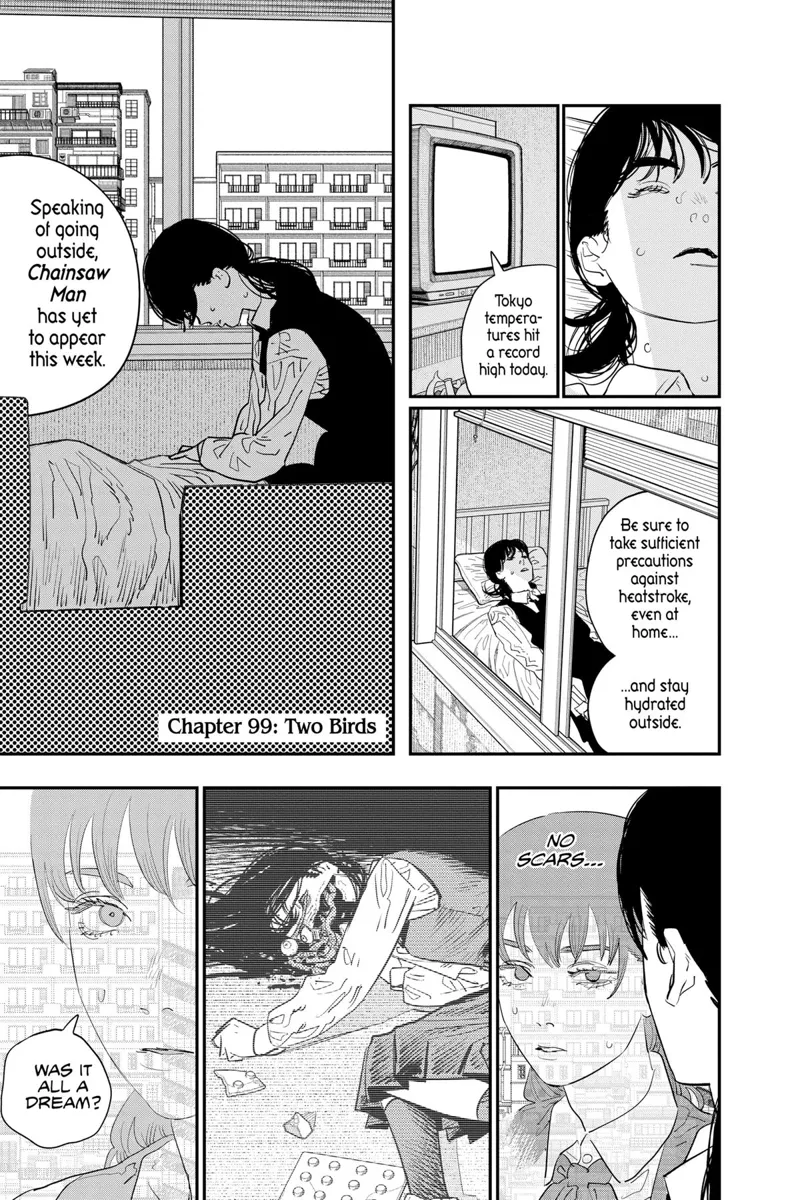 Chainsaw Man Manga Chapter 99 page 1 - Two Birds
